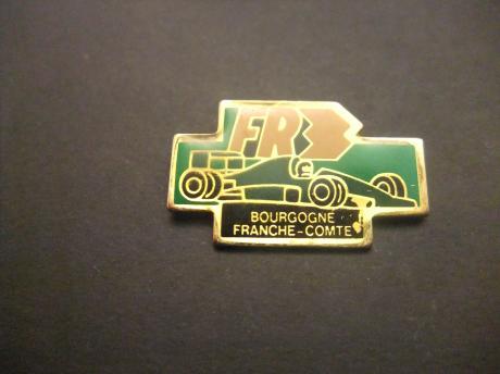 FR3 publieke omroepzender Frankrijk,Bourgogne-Franche-Comté, formule F1 auto